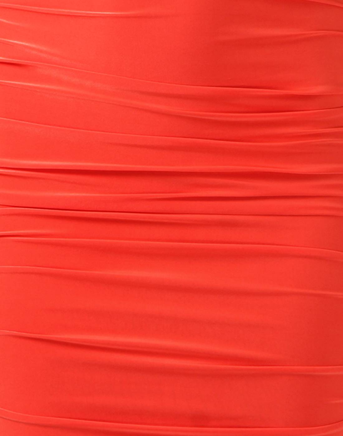 Ax Paris Women Party Orange Bodycon Dress
